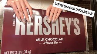 ASMR * GIANT CHOCOLATE BAR!! * Scratching & Tapping * Soft Spoken * ASMRVilla screenshot 5