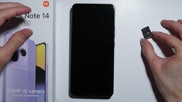 Redmi Note 14: How to Open SIM Slot?