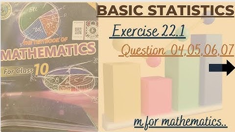 Class 10 New Maths book Exercise:22.1 question 4,5,6,7 #class10 #mathssindhboard #exercise22.1