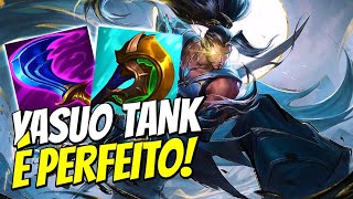 YASUO TANK É BIZARRO DE FORTE NA PARTIDA PERFEITA! LoL Wild Rift