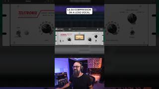 LA-2A Compressor on a Lead Vocal #plugin #freeplugin #mixing #mixingmusic #mixingengineer #shorts