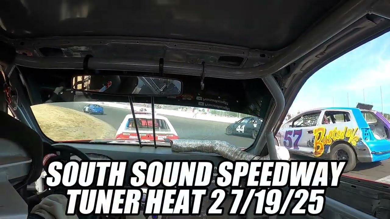 Tuner Car Heat 2 South Sound Speedway 7-19-25