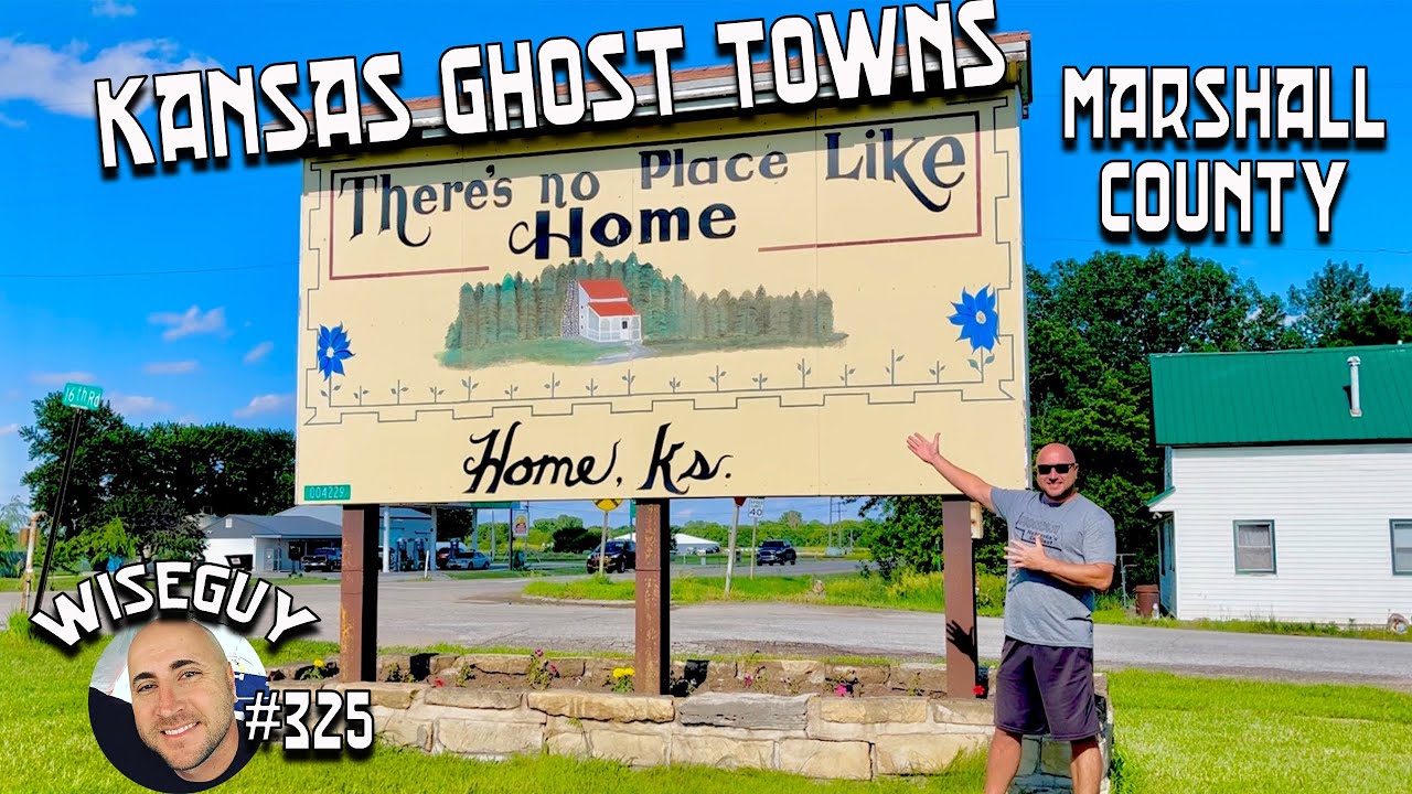 Kansas Ghost Towns Irving, Bigelow, Barrett, Home Marshall