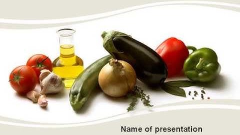 Grocery Products PowerPoint Template by PoweredTemplate.com