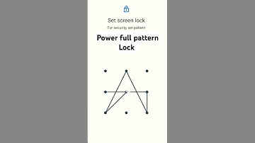 Power Full Pattern Lock 🔒