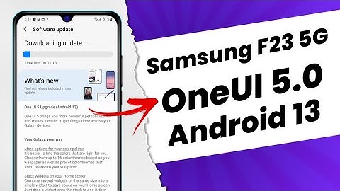 Samsung F23 5G  OneUI 5.0 Android 13 Update🔥| Samsung F23 5G New Software Update OneUI 5.0