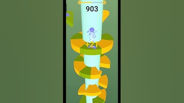 Helix Jump 🦘 Level 21 | helix jump game 🎮 #gaming #shorts