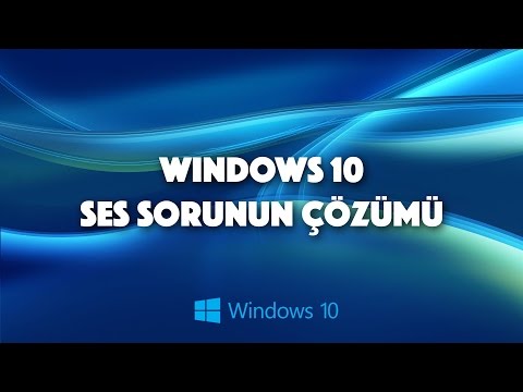 Windows 10'da Ses Sorunu - Kesin Ve Pratik Çözüm - Altyazılı - 2016 - YENİ