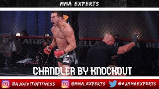 Michael Chandler vs Benson Henderson 2 KO Clip & Full Fight Breakdown