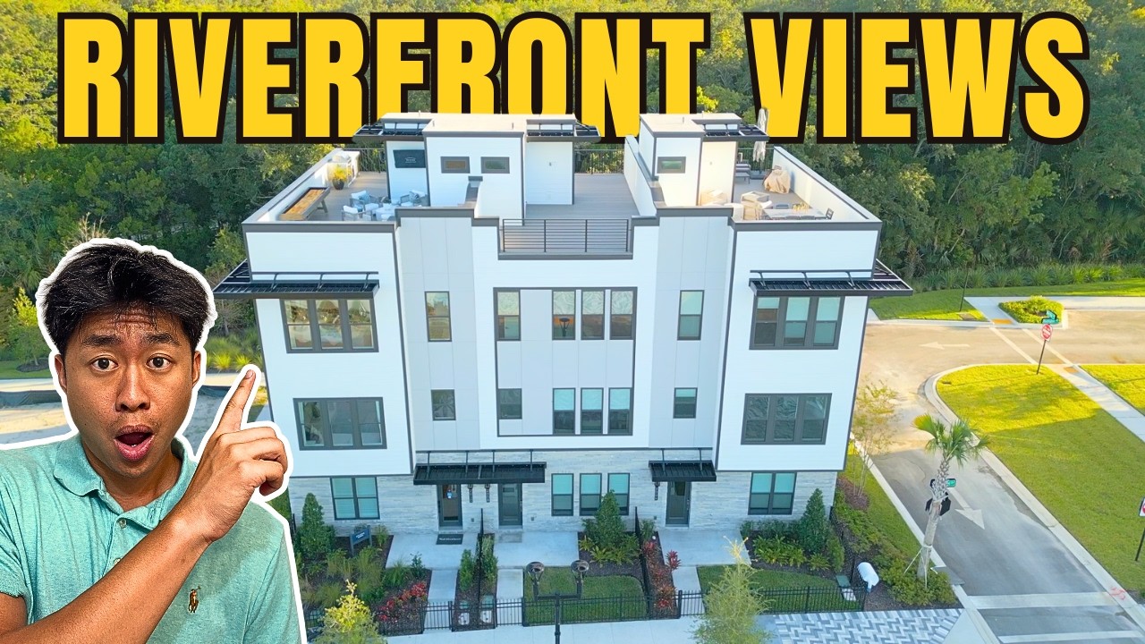 NEW LUXURY Townhomes in Jacksonville with Riverfront Views! | Toll Brothers at Riversedge Home Tour