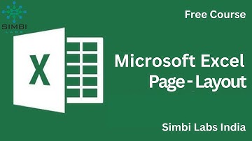 Foundation Excel | Page Layout | Simbi Labs