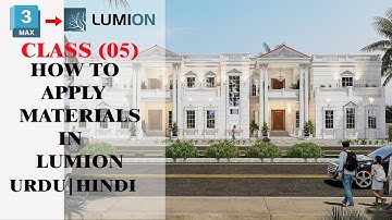 How to Apply and Modify Materials: Lumion 12.5 - 3D Render Tutorial