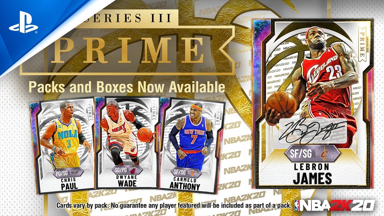 NBA 2K20 - MyTEAM: LeBron James PRIME Series III |PS4