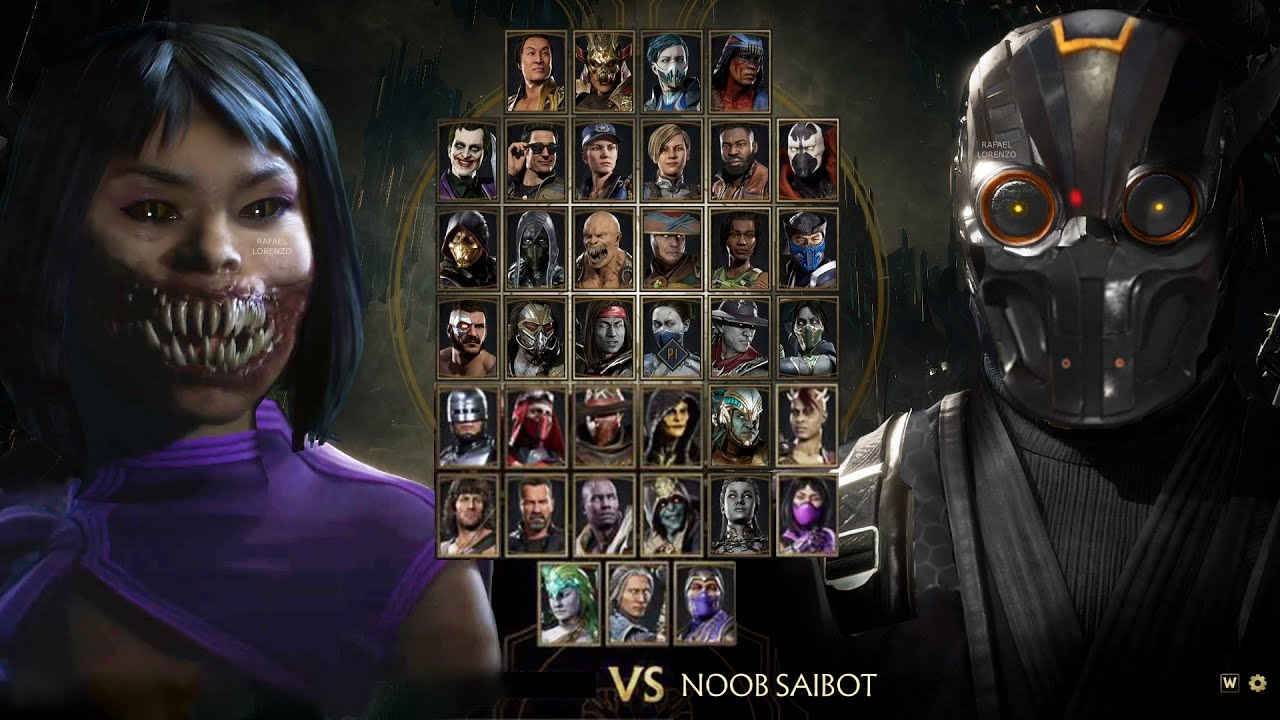 video with skins mod MK11 for Mileena, Noob Saibot and Skarlet demonstratio...