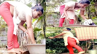 Cloth Washing Vlog.desi Style Vlog.