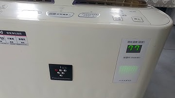 Test lọc khí + bù ẩm Sharp Z45