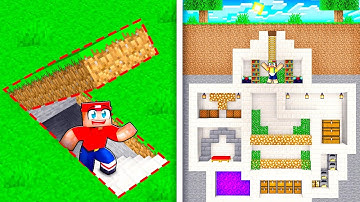How to Build a Modern Secret Base in Minecraft!