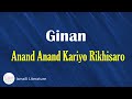 Ginan with meaning  eji anand anand kariyo  ismaili literature