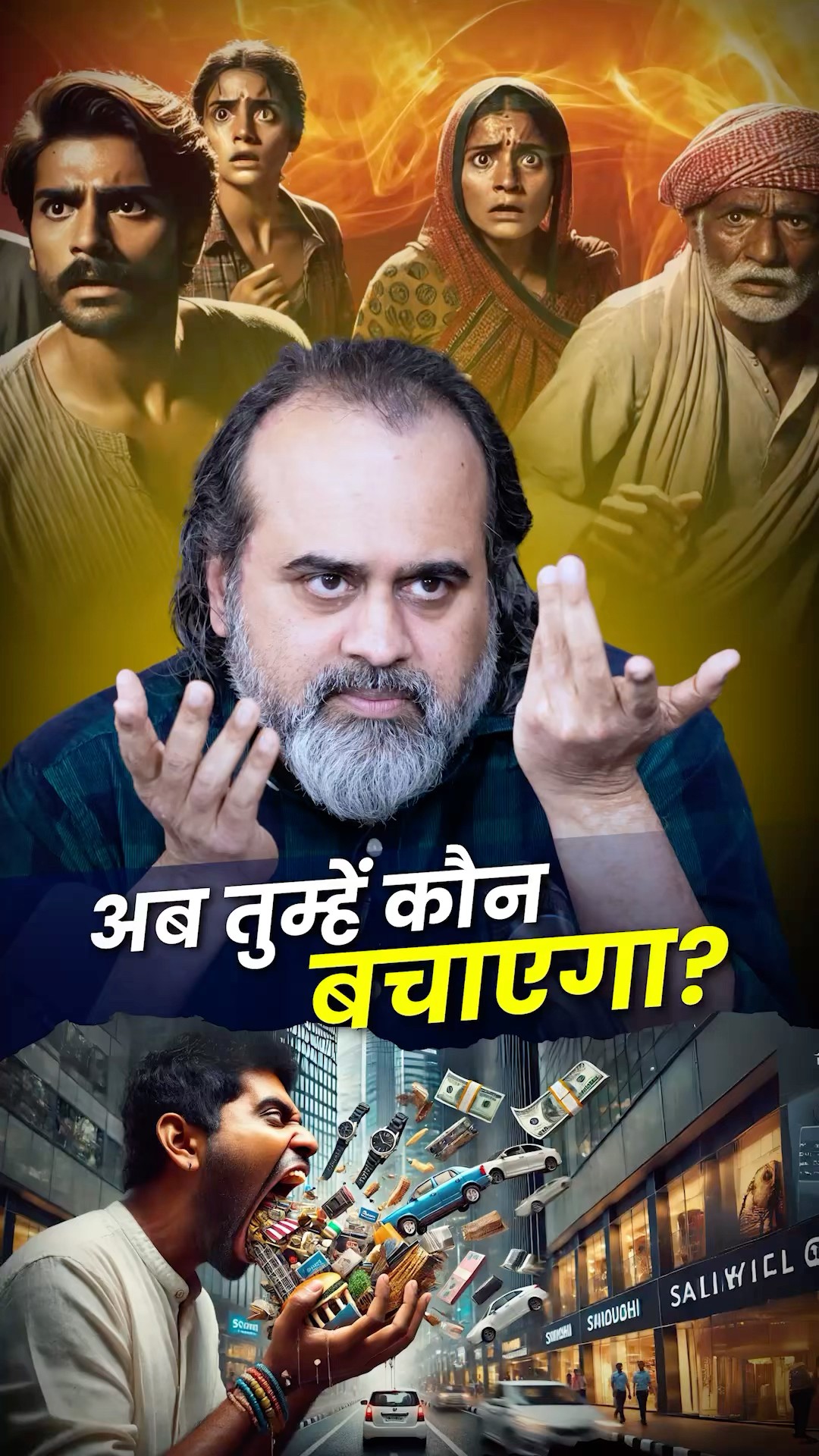 अब तुम्हें कौन बचाएगा? || आचार्य प्रशांत