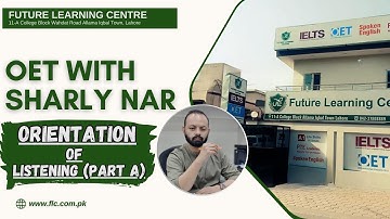 𝙊𝙍𝙄𝙀𝙉𝙏𝘼𝙏𝙄𝙊𝙉 𝙊𝙛 𝙇𝙞𝙨𝙩𝙚𝙣𝙞𝙣𝙜 (𝙋𝙖𝙧𝙩 𝘼) I OET With Sir Sharly