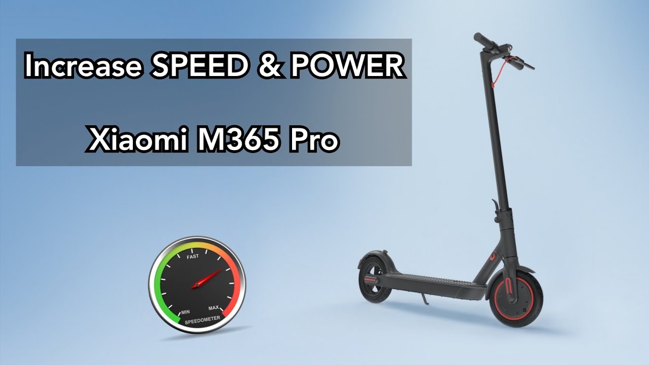 Endurecer Bajo conductor Speed increase & Power increase - Xiaomi M365 Pro electric scooter. Step by  step guide. - YouTube