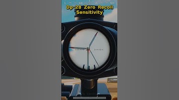 🔥 DP-28 Zero Recoil Sensitivity Settings | Zero Recoil All Scopes Sensitivity Setting BGMI/PUBG