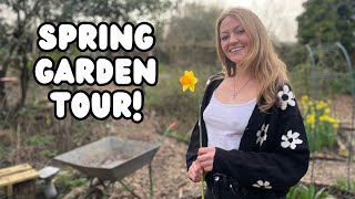 Large Allotment Garden Tour at Spring Equinox