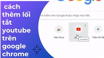 tạo lối tắt youtube trên google chrome