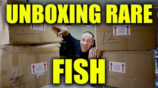 GIANT AQUARIUM FISH UNBOXING!!