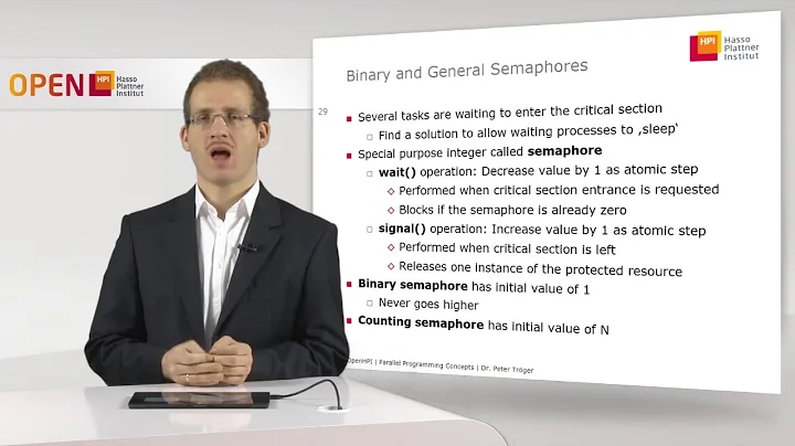 2.3 Critical Section, Semaphore, Mutex