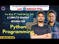Python Programming | Introduction to Python &amp; Programming | BCAC301 | BCA
