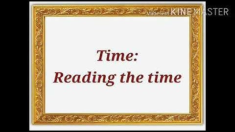 Class II_Maths _ Time_ Quarter to _  by Ms. Deepti Gupta ( part  6)