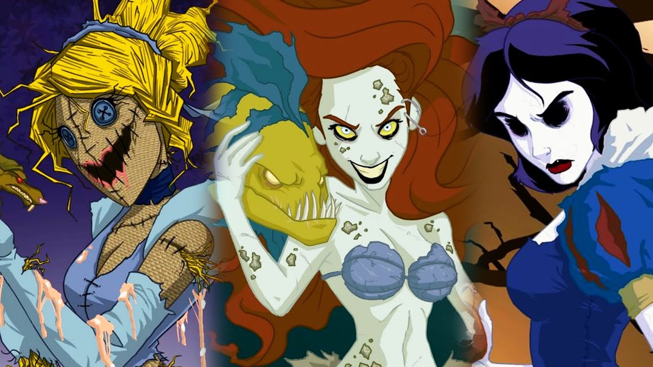Disney Girls Become Evil YouTube