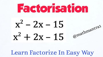 Math Mantra - Factoring Trinomials The Easy Way