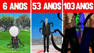 SOBREVIVENDO 103 ANOS COMO SLENDER MAN NO GTA 5