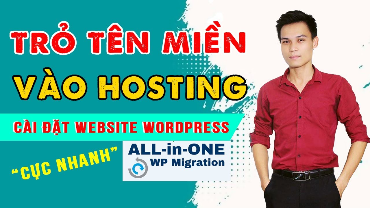 H Ng D N Tr T N Mi N V O Hosting C I T Website Wordpress Nhanh