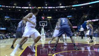 Anderson Varejao Gets the Circus Shot the Fall