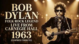 Details Bob Dylan 🔥 Vintage Folk Rock Classics | Live at Carnegie Hall 1963 (Inspired Tribute) News