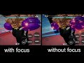 Chronos style ultimate with focus and without focus side by side comparison untitled boxing game