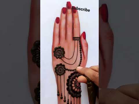 Mehndi Designs Simple 2023 Mehandi Ka Design Mahdi Dizain Henna Tattoo Mahdi Shorts 