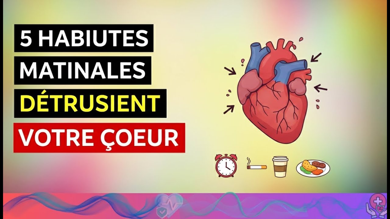 5 Habitudes Matinales Qui Détruisent Votre Cœur Après 60 Ans (Alerte ...