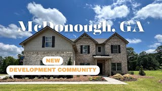 Take a Look Inside This NEW DEVELOPMENT COMMUNITY in McDonough GA - INCREDIBLE Model Home