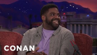 Ron Funches Gave Away Money At Wachovia Bank | CONAN on TBS