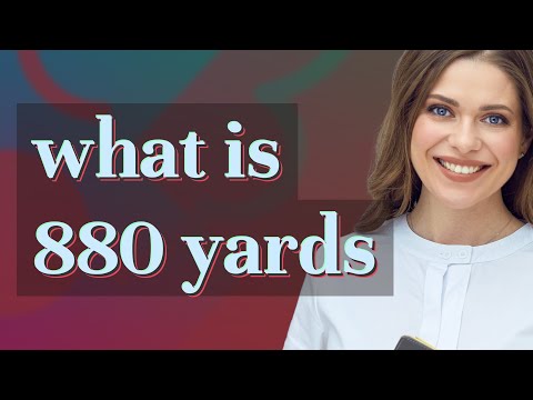 880 yards | meaning of 880 yards