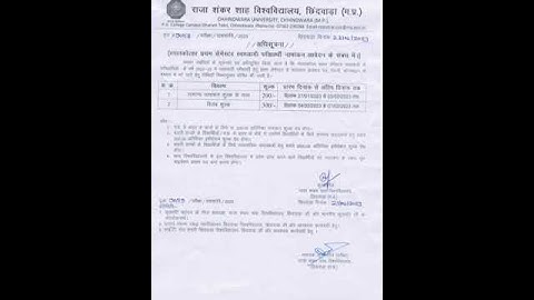 MA Msc Mcom Private admission (Enrollment) form