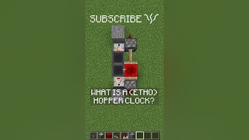THE ETHO HOPPER CLOCK! How does it work? | Redstone with PsiVolt #minecraft #redstone