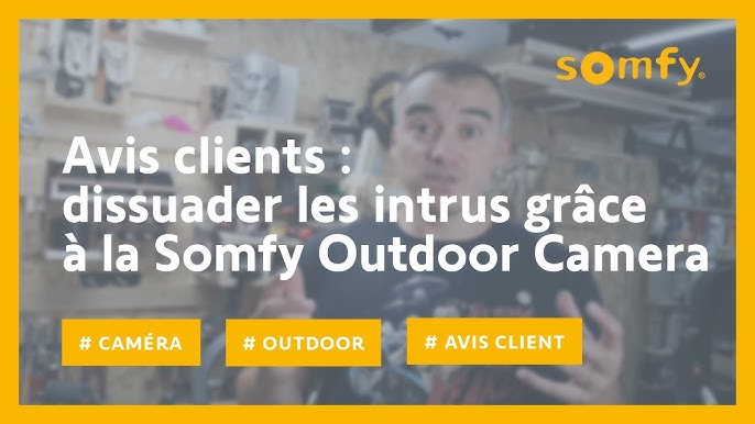 Caméra de sécurité Somfy Protect Indoor Camera