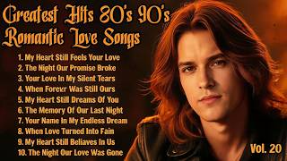 Greatest Hits Romantic Love Songs 💖 Love Songs 80's 90's - Soft Rock Ballads - Playlist Vol. 20 screenshot 4