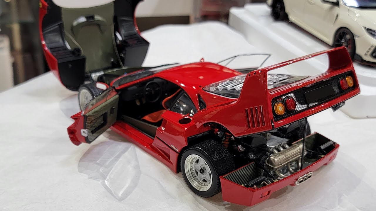 ミニッツ　ホワイトボディ　MZP321W Ferrari F40 Kyosho Mini-z Body ASC Ferrari F40 White MZP321W | eBay