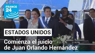 Inicia juicio contra expresidente hondureño Juan Orlando Hernández por narcotráfico • FRANCE 24